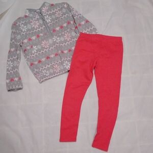 Athletic Works Large 10/12 Fleece Pullover With Sweatpants